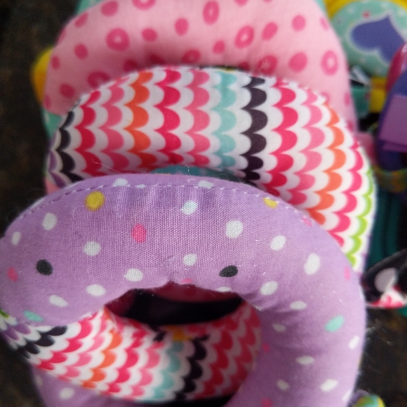 Infantino Spiral Activity Toy Pink Bird Butterfly Baby Rattle - Picture 10 of 15